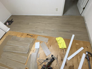 SPC flooring