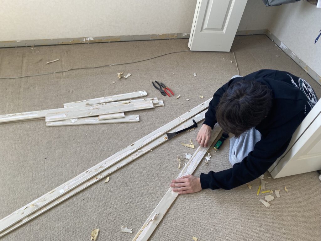 Remove Baseboards